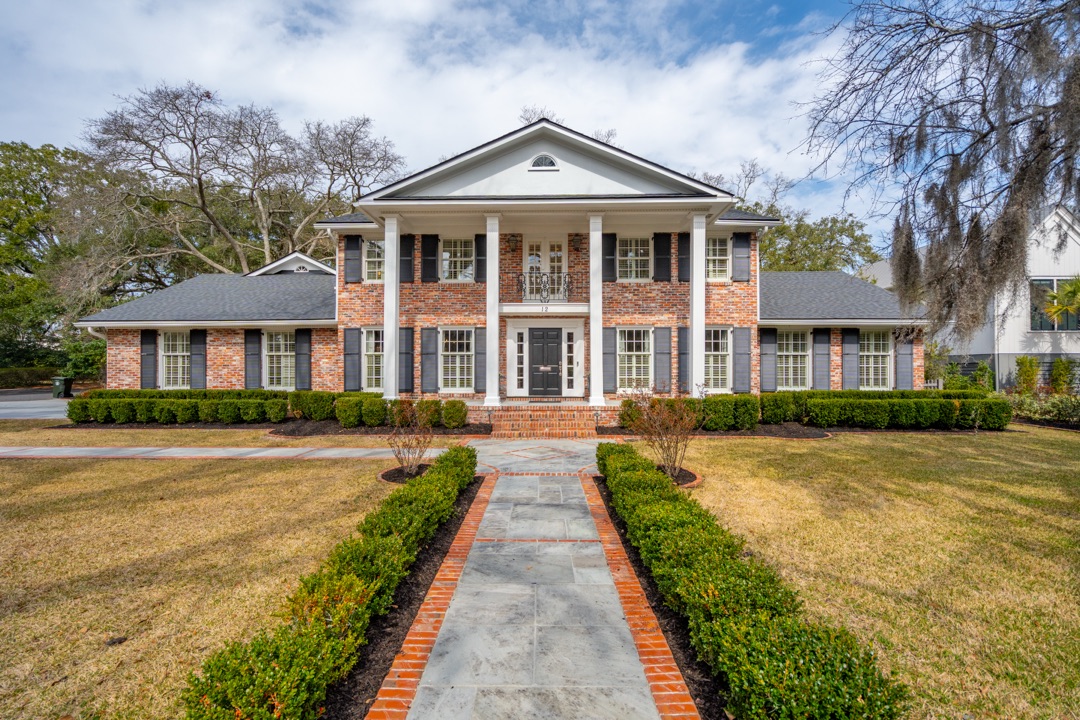 Beautiful Charleston home exterior by G & R Restoration